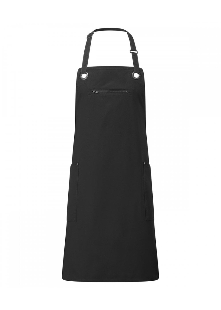 Premier Barley Contrast Stitch Sustainable Bib Apron PR121