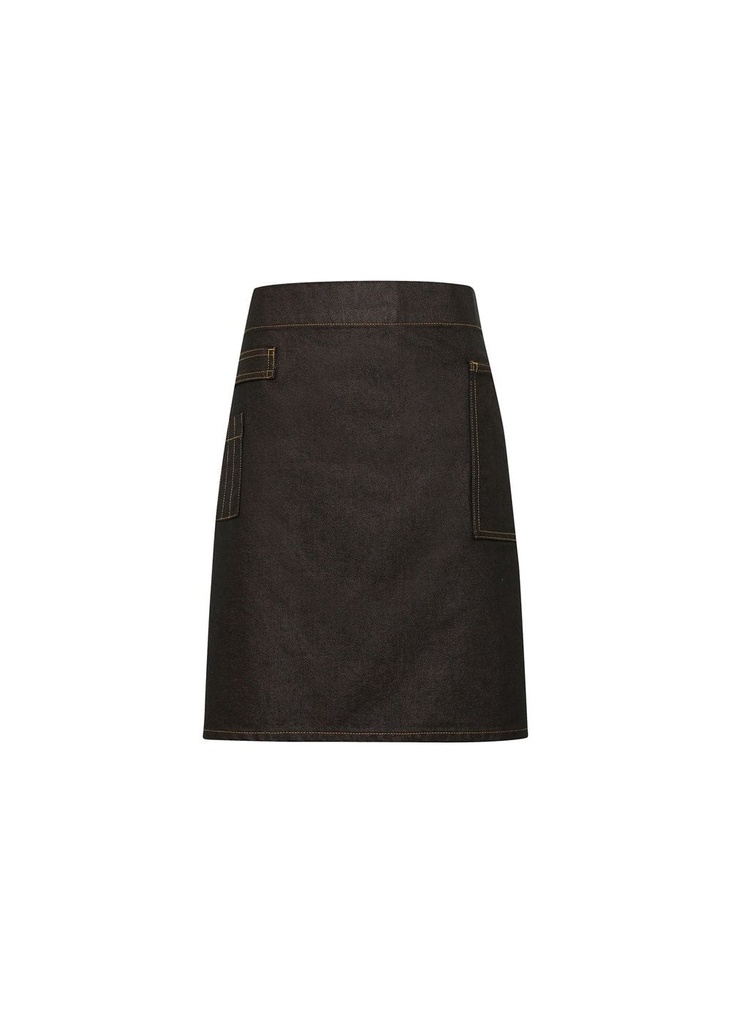Premier Division Waxed-Look Denim Waist Apron PR135
