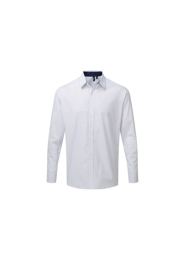 Premier Denim Pindot Long Sleeve Shirt PR259