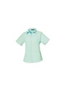 Premier Womens Short Sleeve Poplin Blouse PR302
