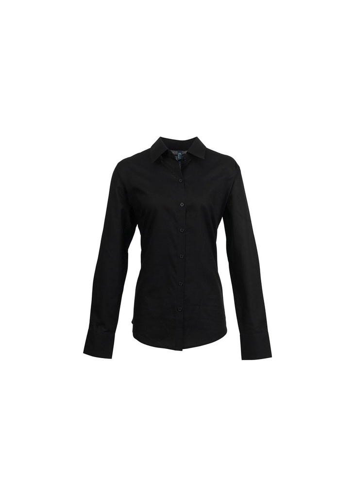 Premier Womens Signature Oxford Long Sleeve Shirt PR334