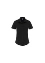 Premier Womens Stretch Fit Cotton Poplin Short Sleeve Blouse PR346