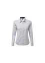 Premier Womens Denim Pindot Long Sleeve Shirt PR359
