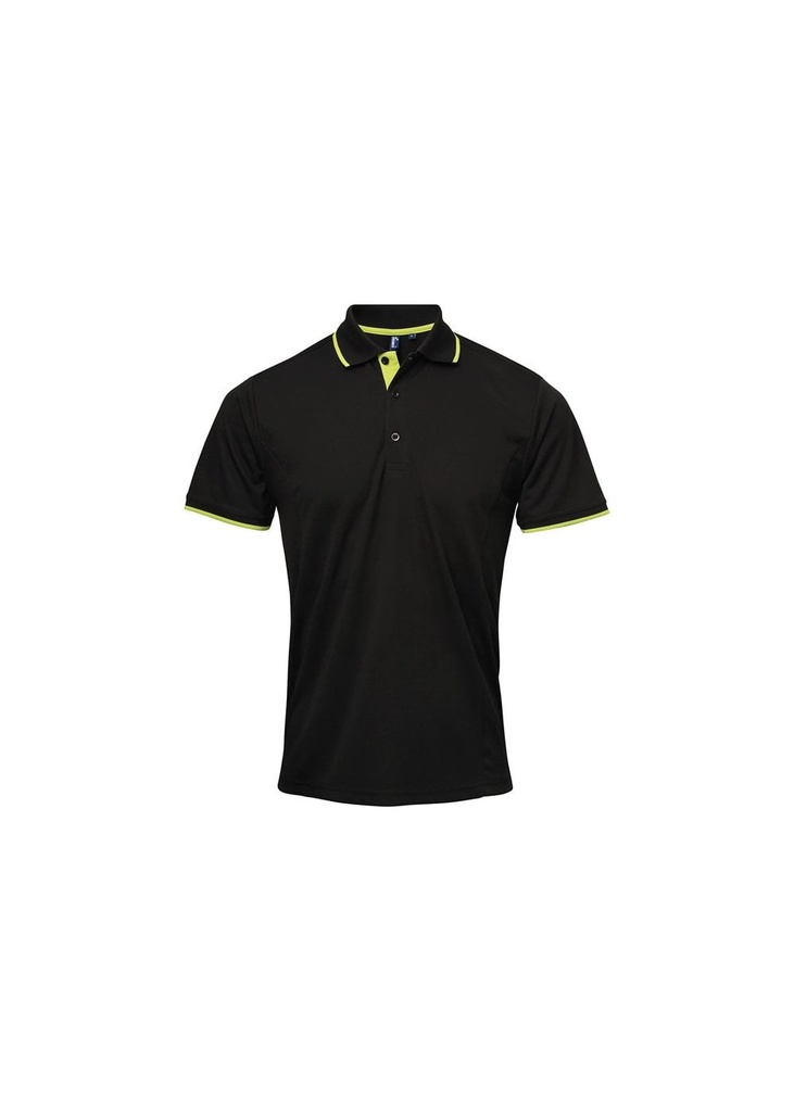 Premier Contrast Coolchecker Polo PR618