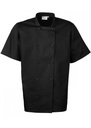 Premier Short Sleeve Chefs Jacket PR656