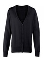Premier Ladies Cotton Acrylic V Neck Cardigan PR697
