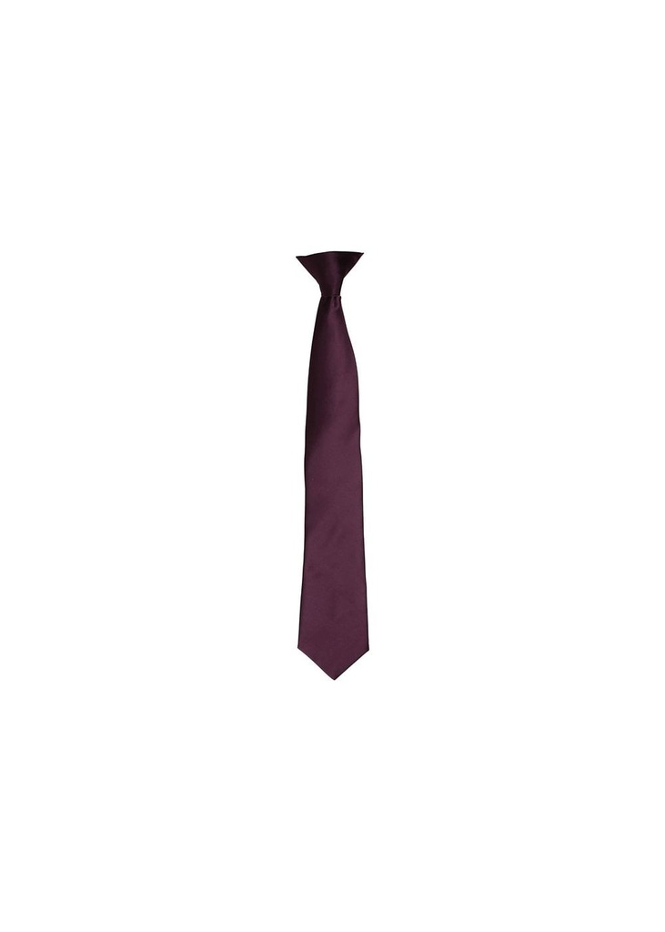Premier 'Colours' Satin Clip Tie PR755