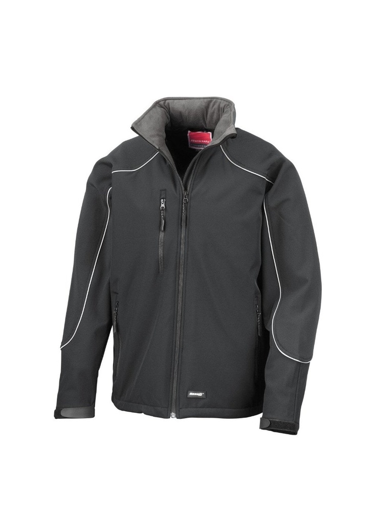 Result Work-Guard Hooded Softshell Jacket R118A