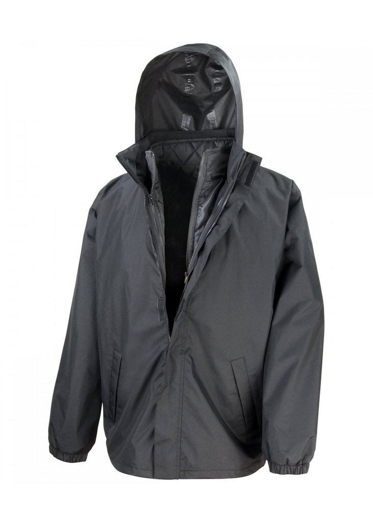 Result Core 3-In-1 Jacket With Quilted Bodywarmer R215X
