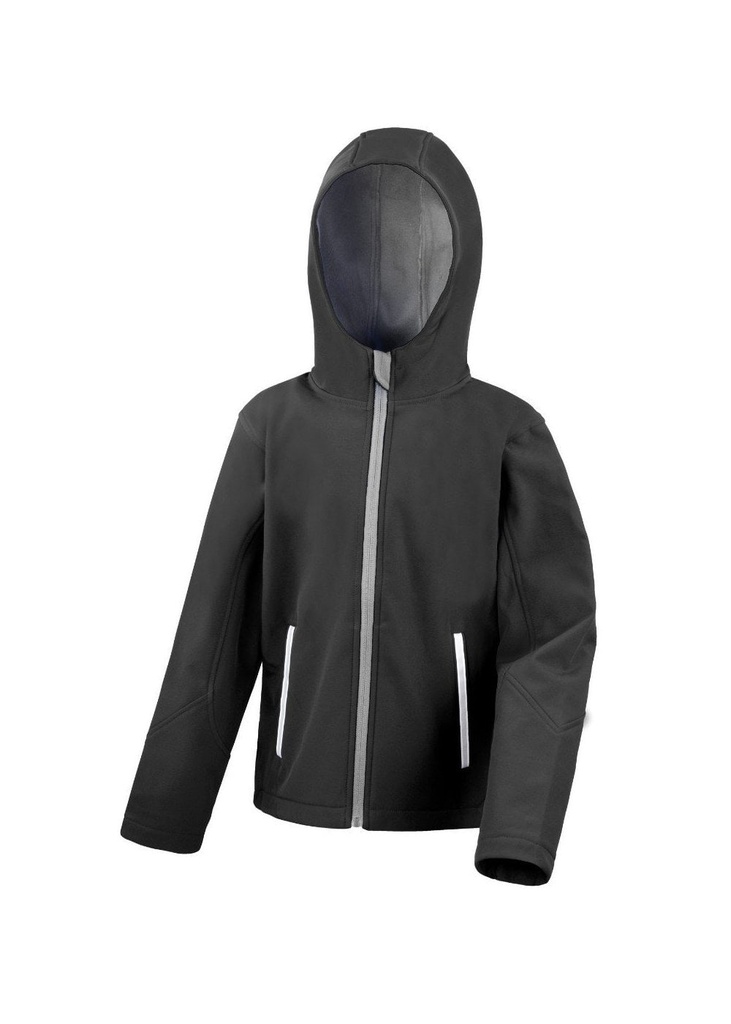 Result Core Junior TX Performance Hooded Softshell Jacket R224J