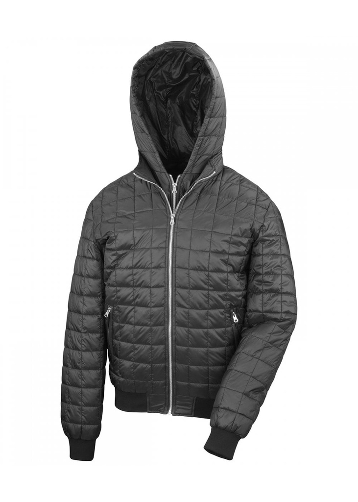 Result Urban Outdoor Stealth Hooded Jacket R403X