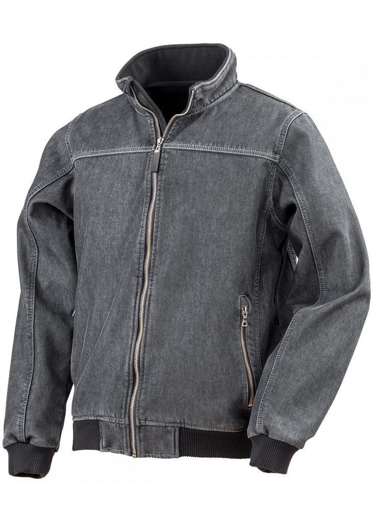 Result Stonewash Denim Softshell R406X