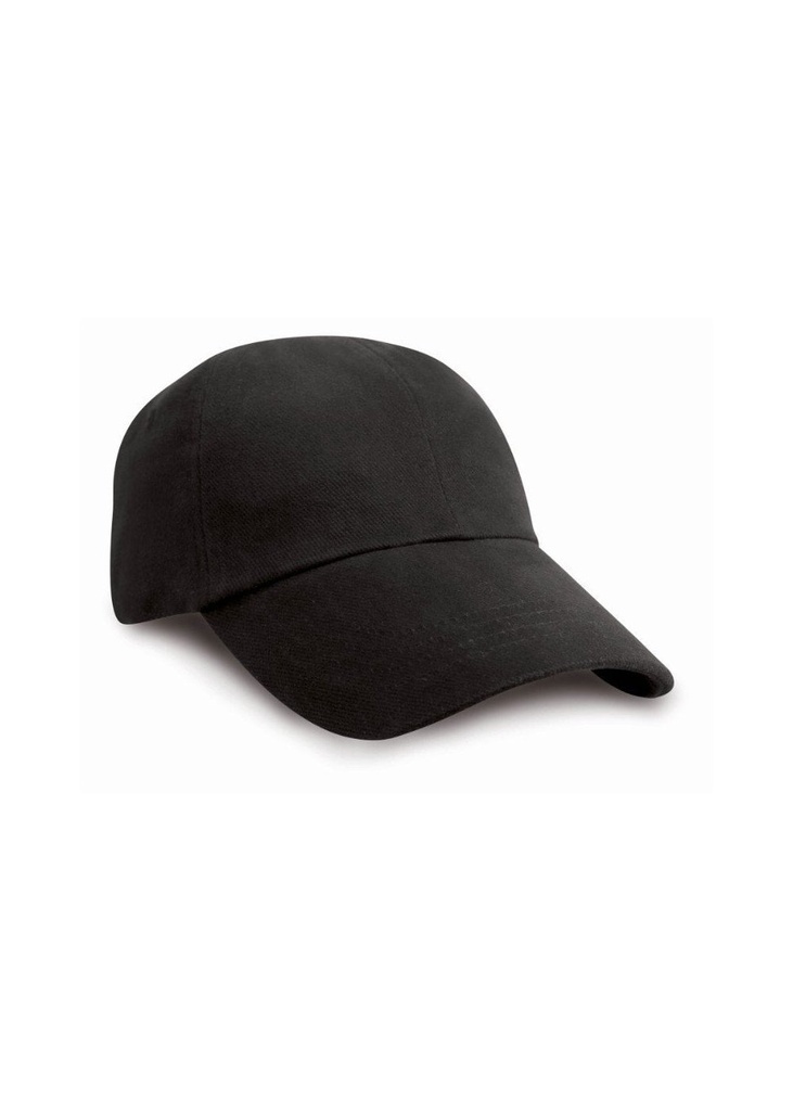 Result Headwear Junior Low Profile Heavy Brushed Cotton Cap With Sandwich Peak RC24J