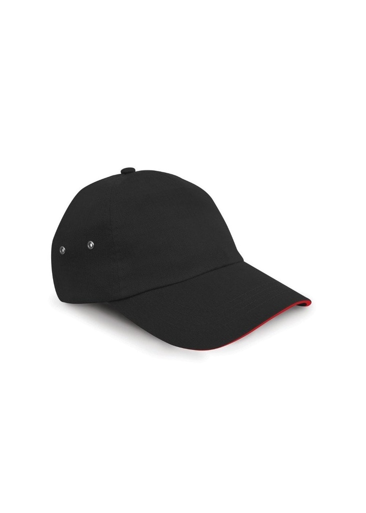 Result Headwear Printers Plush Cotton 5 Panel Cap RC72X