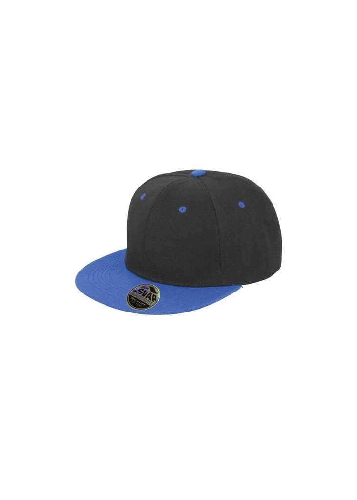 Result Headwear Bronx Original Flat Peak-Snapback Dual Colour Cap RC82X