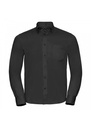 Russell Collection Mens Long Sleeve Classic Twill Shirt R916M