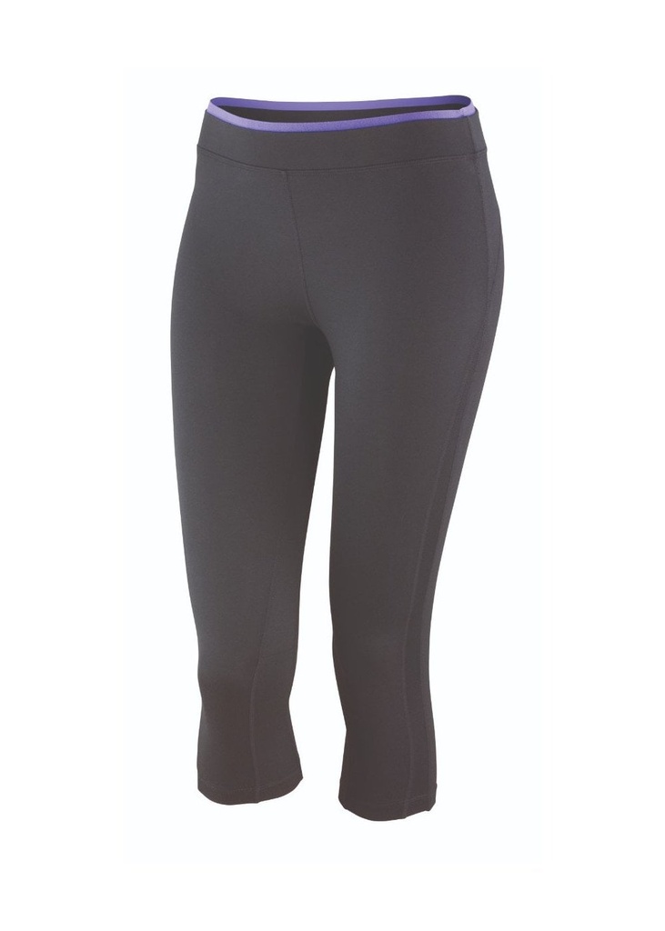 Spiro Women's Fitness Capri Pant S273F