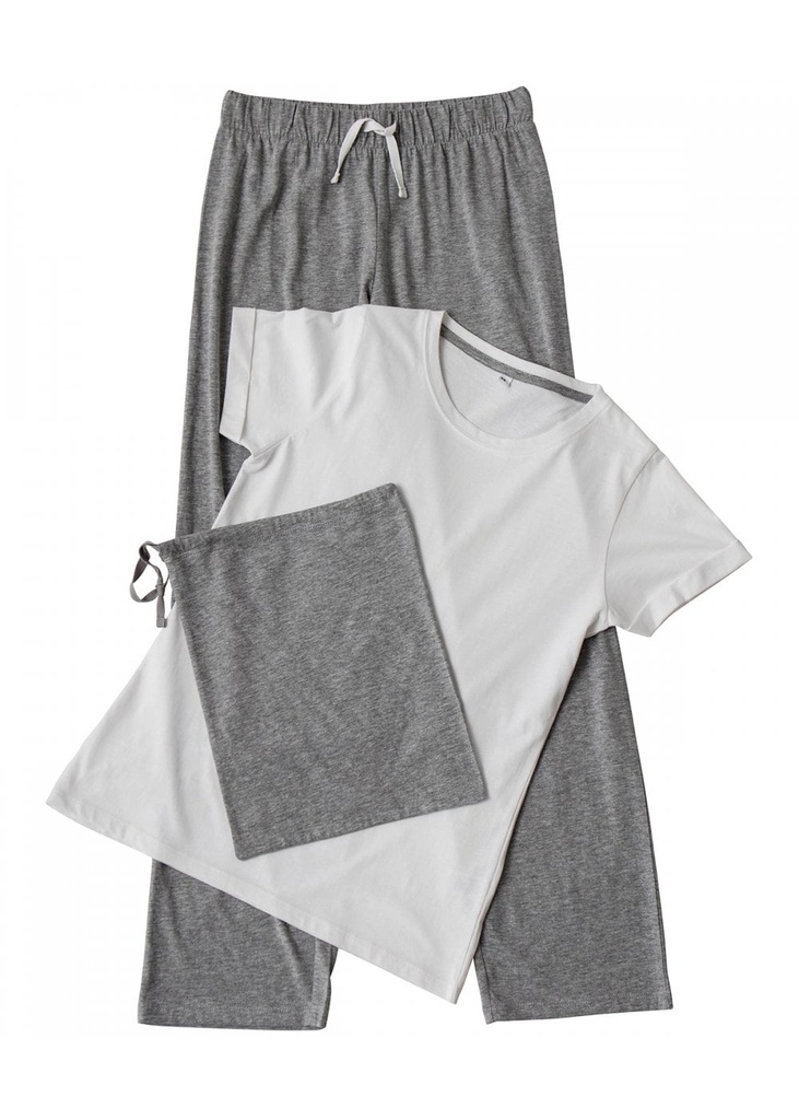 Towel City Women's Long Pant Pyjama Set (In a Bag) TC053