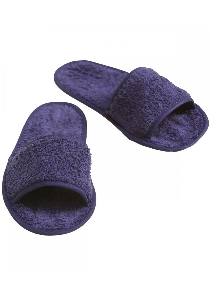 Towel City Classic Terry Slippers (Open Toe) TC064