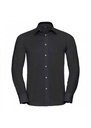 Russell Collection Mens Long Sleeve Tailored Oxford Shirt R922M