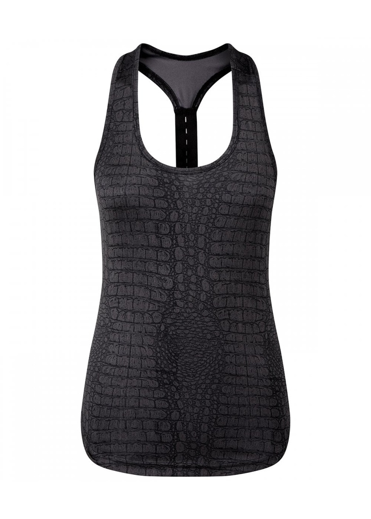 TriDriÂ® Womens Performance Strap Back Animal Printed Vest TR223