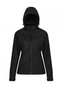 Regatta Professional Womens Venturer 3 Layer Printable Hooded Softshell Jacket TRA702