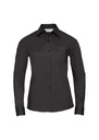 Russell Collection Ladies Long Sleeve Classic Polycotton Poplin Shirt R934F