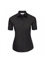 Russell Collection Ladies Short Sleeve Classic Polycotton Poplin Shirt R935F