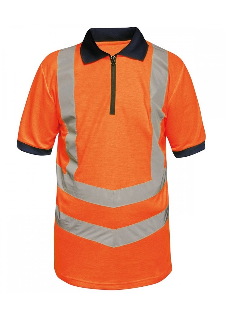Regatta Professional Hi-Vis Pro Reflective Polo Work Shirt TRS189