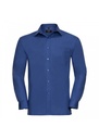 Russell Collection Mens Long Sleeve Classic Pure Cotton Poplin Shirt R936M
