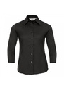 Russell Collection Ladies 3/4 Sleeve Fitted Stretch Shirt R946F
