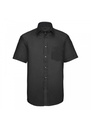 Russell Collection Mens Short Sleeve Classic Ultimate Non-Iron Shirt R957M