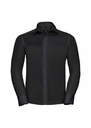 Russell Collection Mens Long Sleeve Tailored Ultimate Non-Iron Shirt R958M
