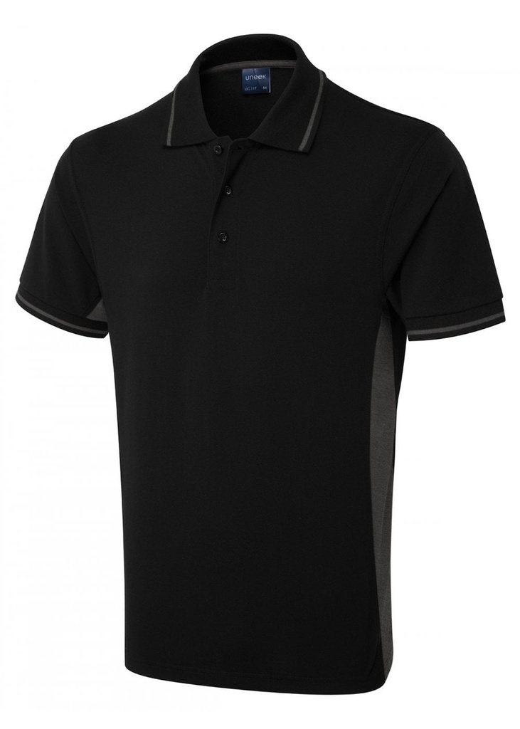 Uneek Two Tone Poloshirt UC117