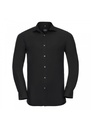 Russell Collection Mens Long Sleeve Fitted Ultimate Stretch Shirt R960M