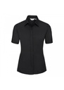 Russell Collection Ladies Short Sleeve Fitted Ultimate Stretch Shirt R961F