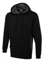 Uneek Two Tone Hooded Sweatshirt UC517