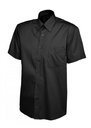 Uneek Mens Pinpoint Oxford Half Sleeve Shirt UC702