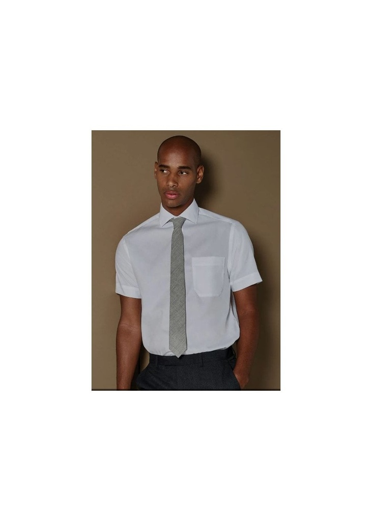 Uneek Mens Short Sleeve Poplin Shirt UC714