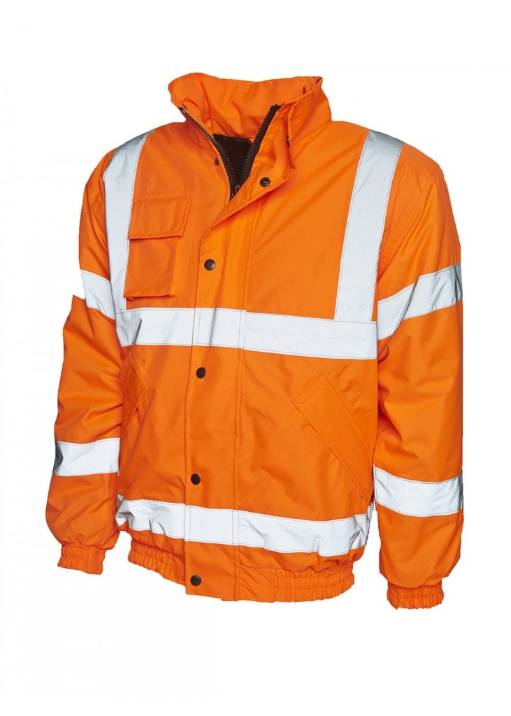 Uneek High Visibility Bomber Jacket UC804