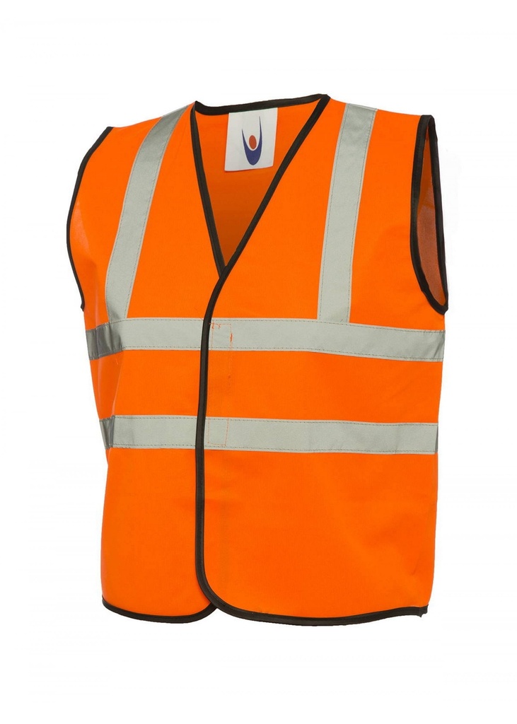 Uneek Childrens Hi-Viz Waist Coat UC806