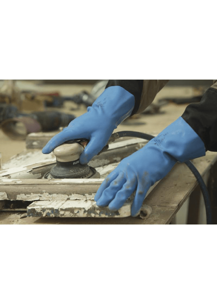Delta Plus FULL LATEX COATING ON INTERLOCK LINER GLOVE Size 7/8