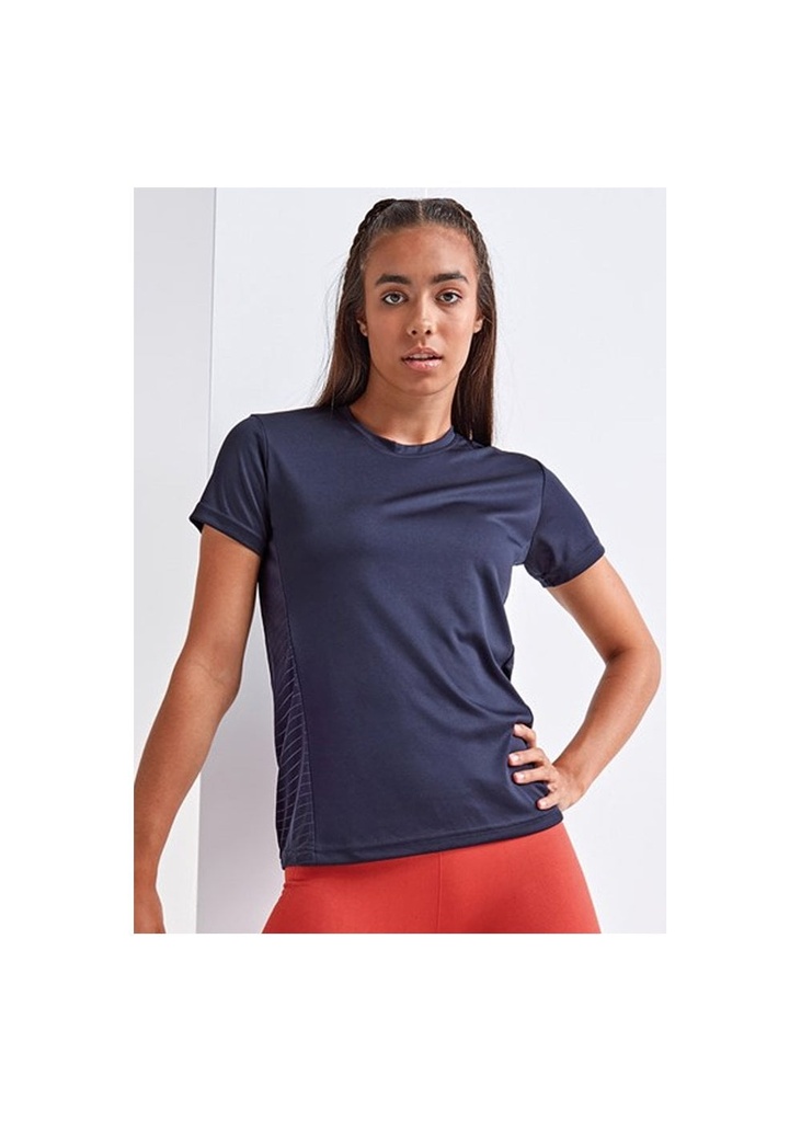 TriDri® Womens Embossed Panel T-Shirt TR024