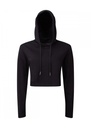 TriDri Womens Cropped Hooded Long Sleeve T-Shirt TR088