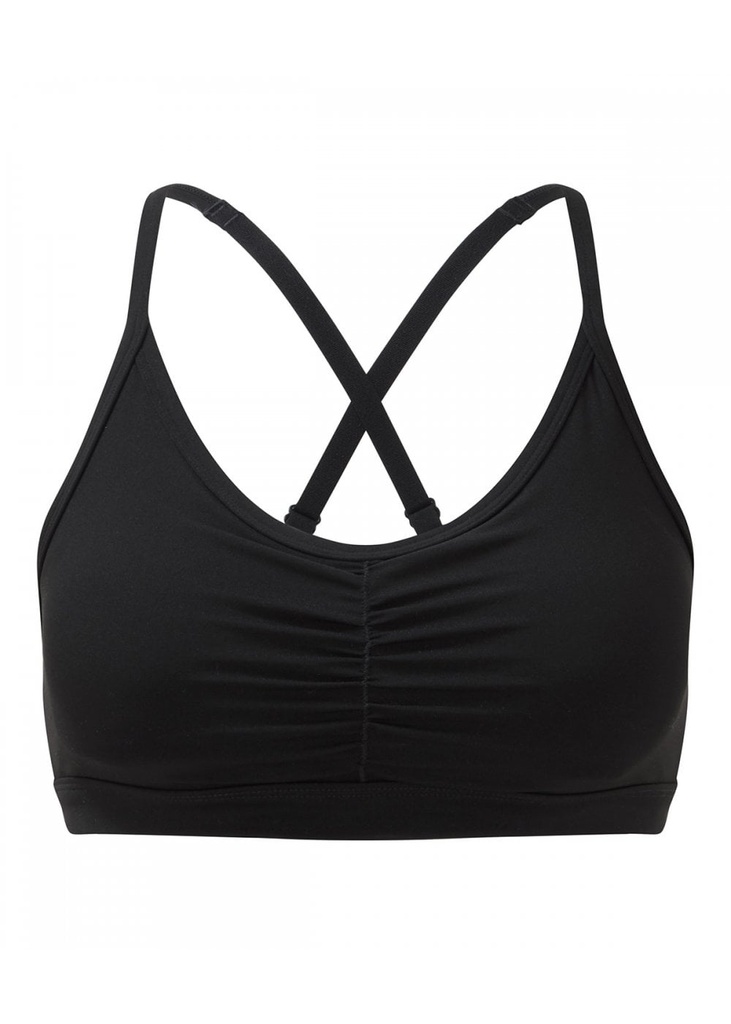 TriDri® Womens Ruched Sports Bra (Medium Impact) TR923