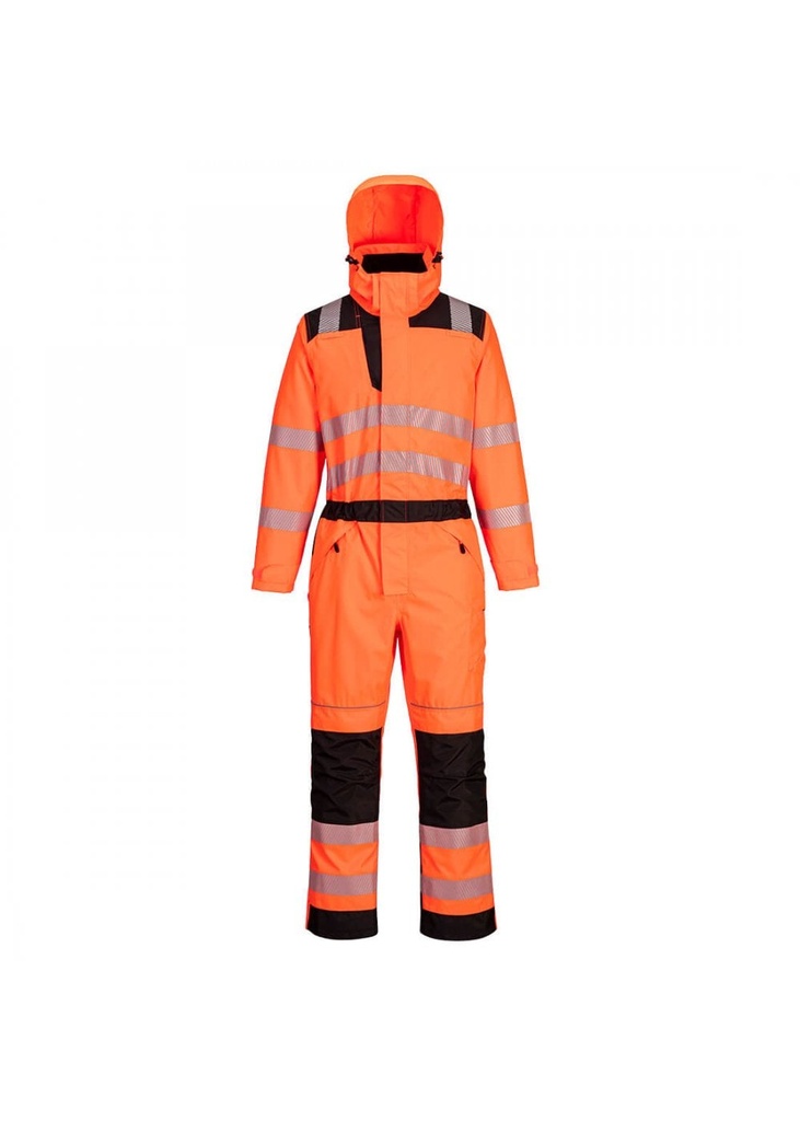 Portwest PW3 Hi-Vis Rain Coverall PW355