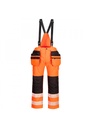 Portwest PW3 Hi-Vis Rain Bib and Brace PW356