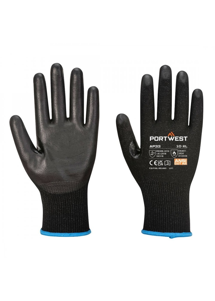 Portwest LR15 PU Touchscreen Glove PK12 AP33