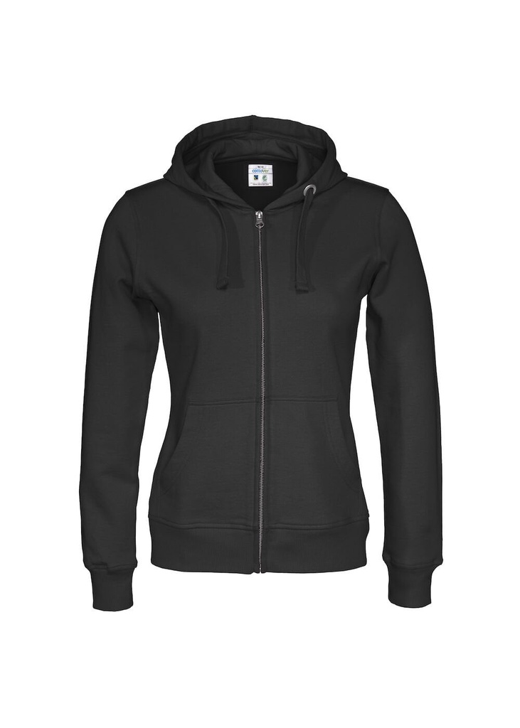 Cottover Ladies Full Zip Hoodie 141009