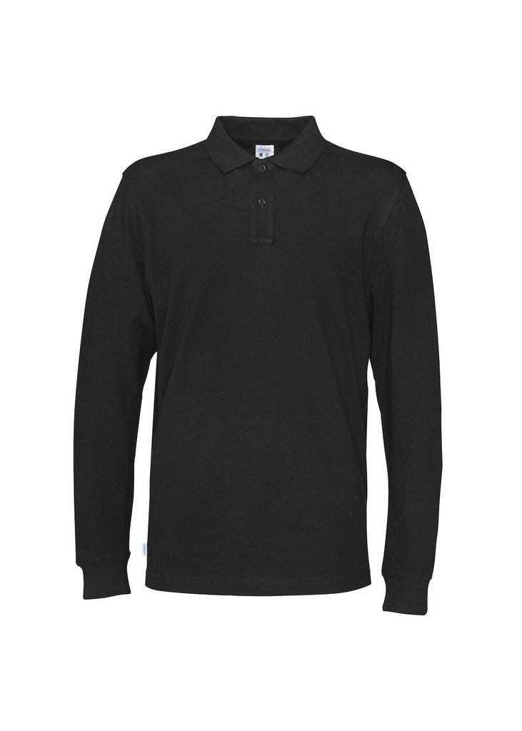 Cottover Mens Long Sleeve Pique Polo 141018